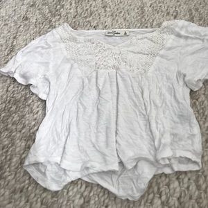 Abercrombie kids peasant blouse